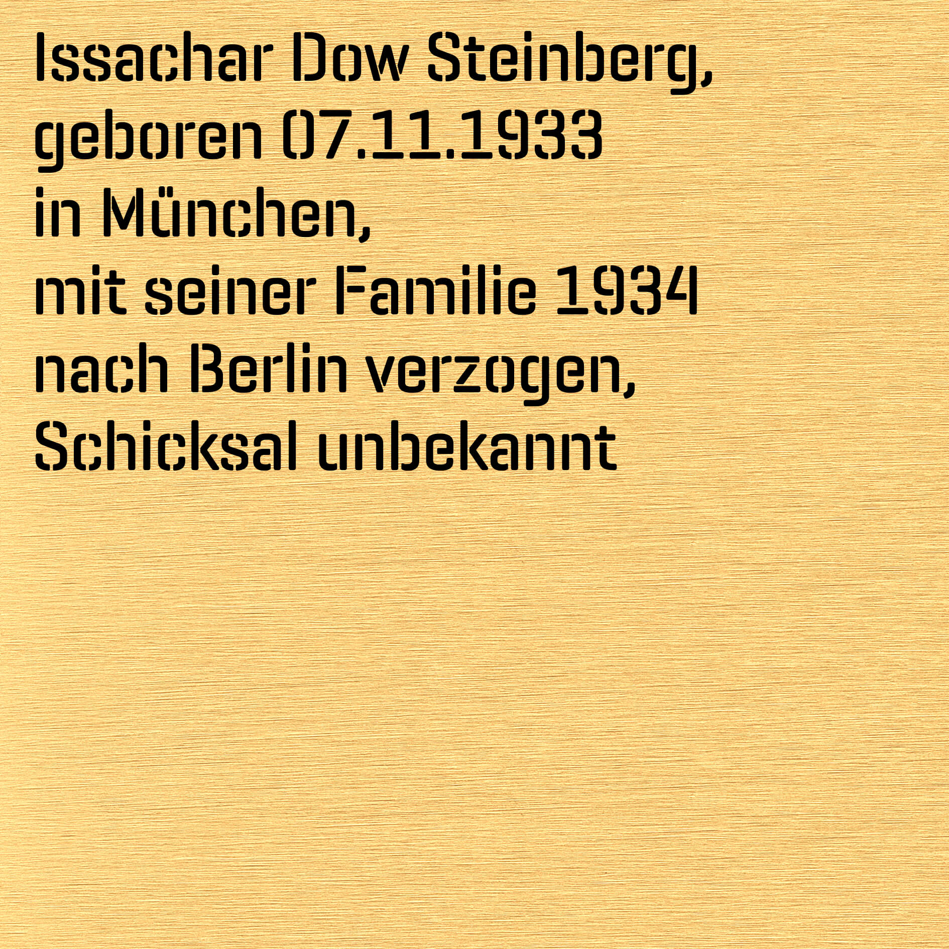 Issachar Dow Steinberg Steinberg